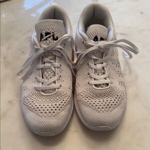 APL white sneakers, size 7